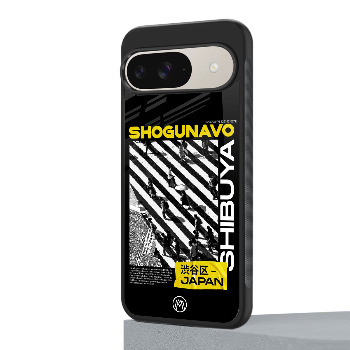 shogunavo shibuya back phone cover | glass case for google pixel 9