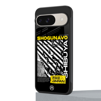shogunavo shibuya back phone cover | glass case for google pixel 9