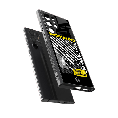 shogunavo shibuya back phone cover | glass case for samsung galaxy s23 ultra