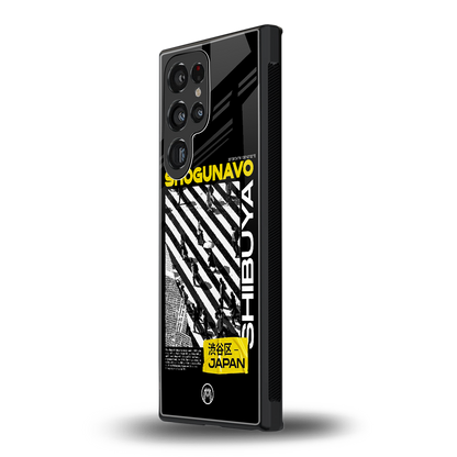shogunavo shibuya back phone cover | glass case for samsung galaxy s23 ultra