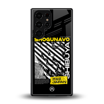 shogunavo shibuya back phone cover | glass case for samsung galaxy s25 ultra