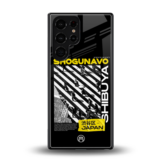 shogunavo shibuya back phone cover | glass case for samsung galaxy s25 ultra
