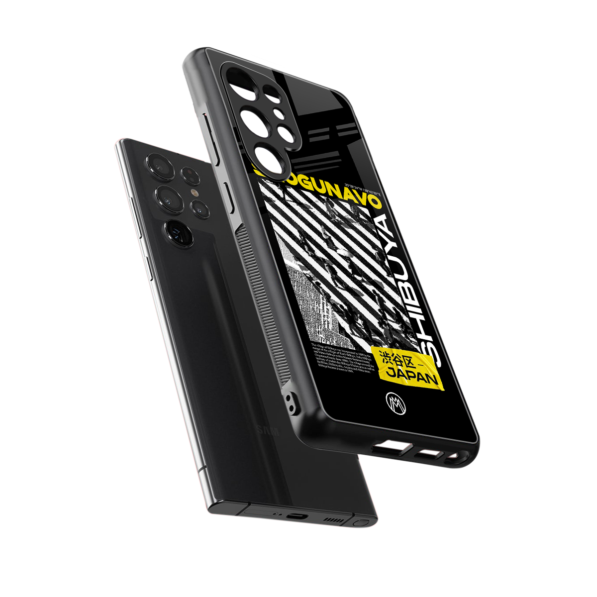 shogunavo shibuya back phone cover | glass case for samsung galaxy s25 ultra