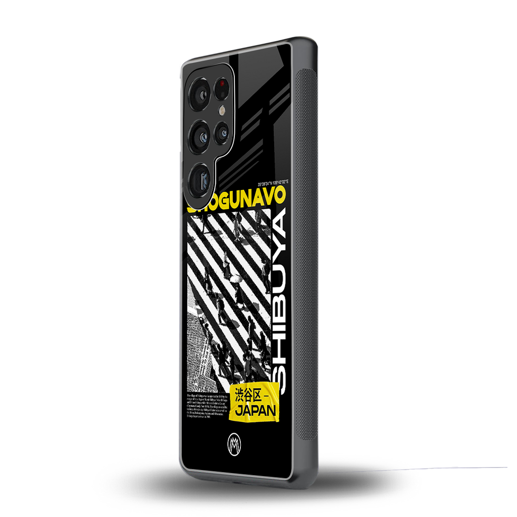 shogunavo shibuya back phone cover | glass case for samsung galaxy s25 ultra