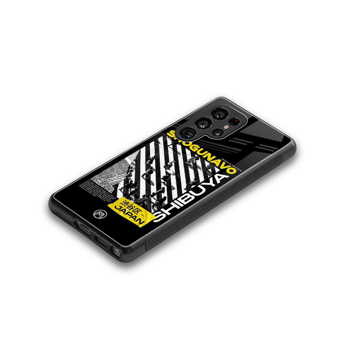 shogunavo shibuya back phone cover | glass case for samsung galaxy s25 ultra