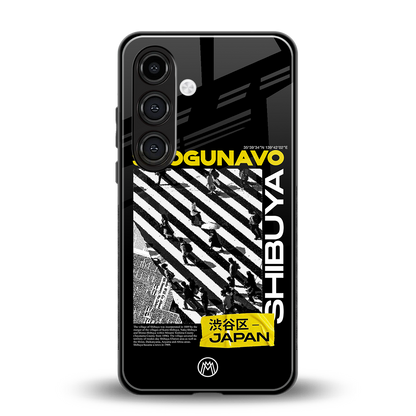 shogunavo shibuya back phone cover | glass case for samsung galaxy s24 fe