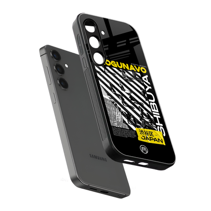 shogunavo shibuya back phone cover | glass case for samsung galaxy s24 fe
