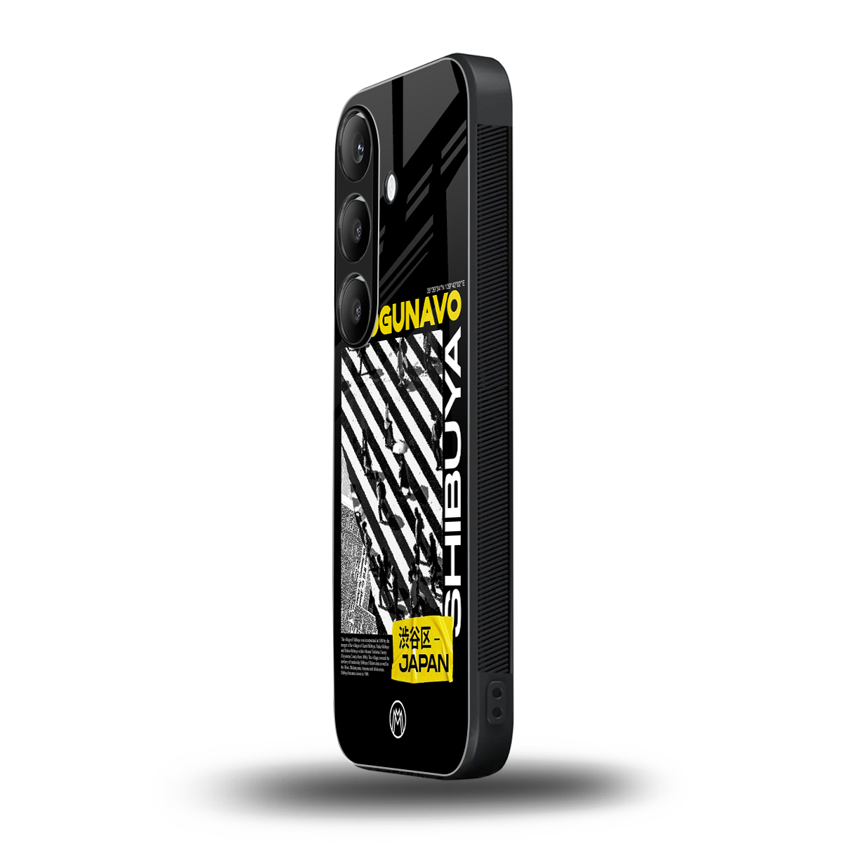 shogunavo shibuya back phone cover | glass case for samsung galaxy s25