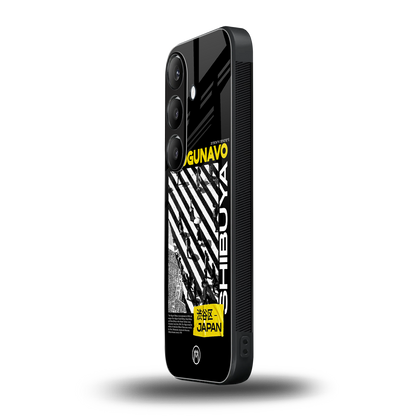 shogunavo shibuya back phone cover | glass case for samsung galaxy s24 fe