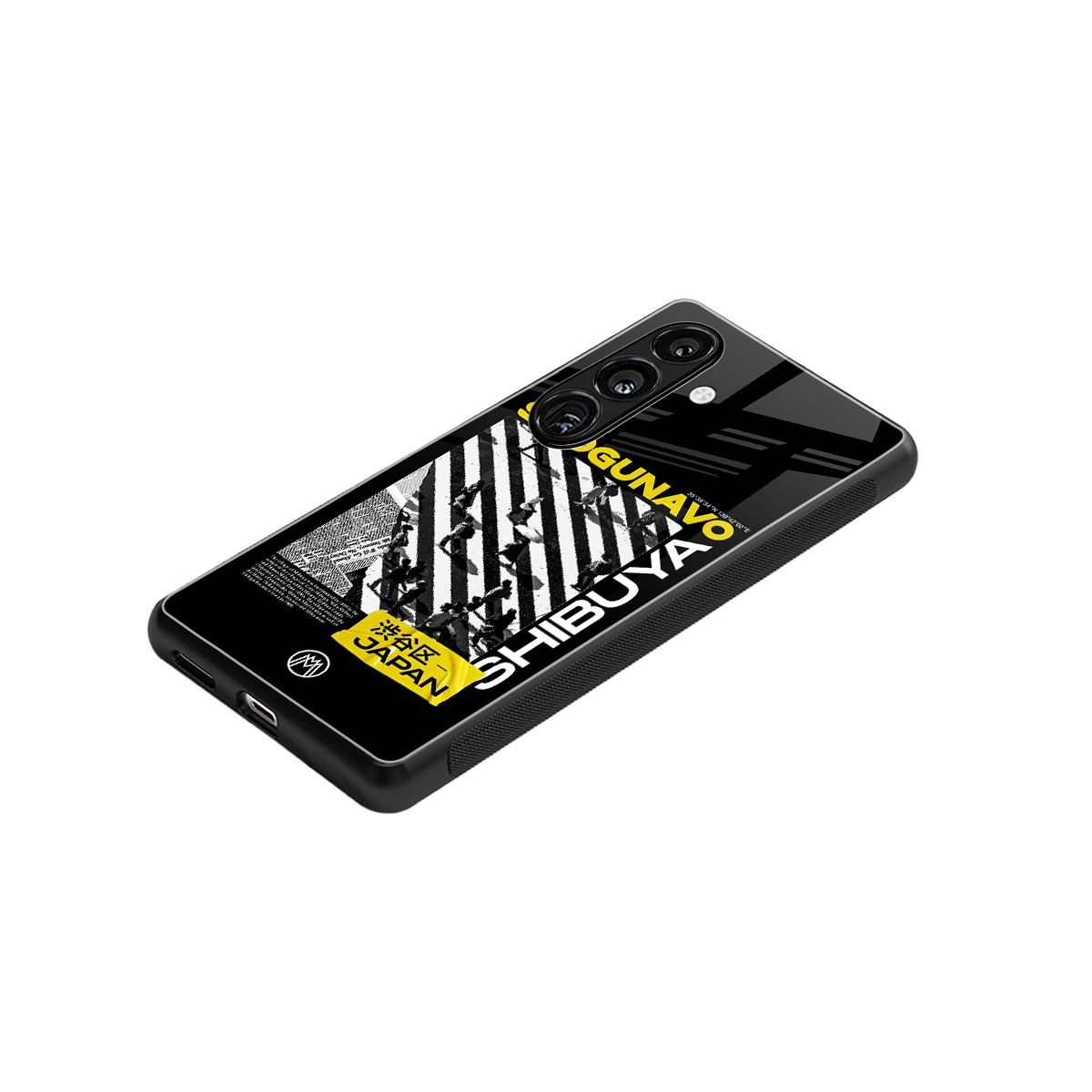 shogunavo shibuya back phone cover | glass case for samsung galaxy s25