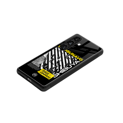 shogunavo shibuya back phone cover | glass case for samsung galaxy s24 fe