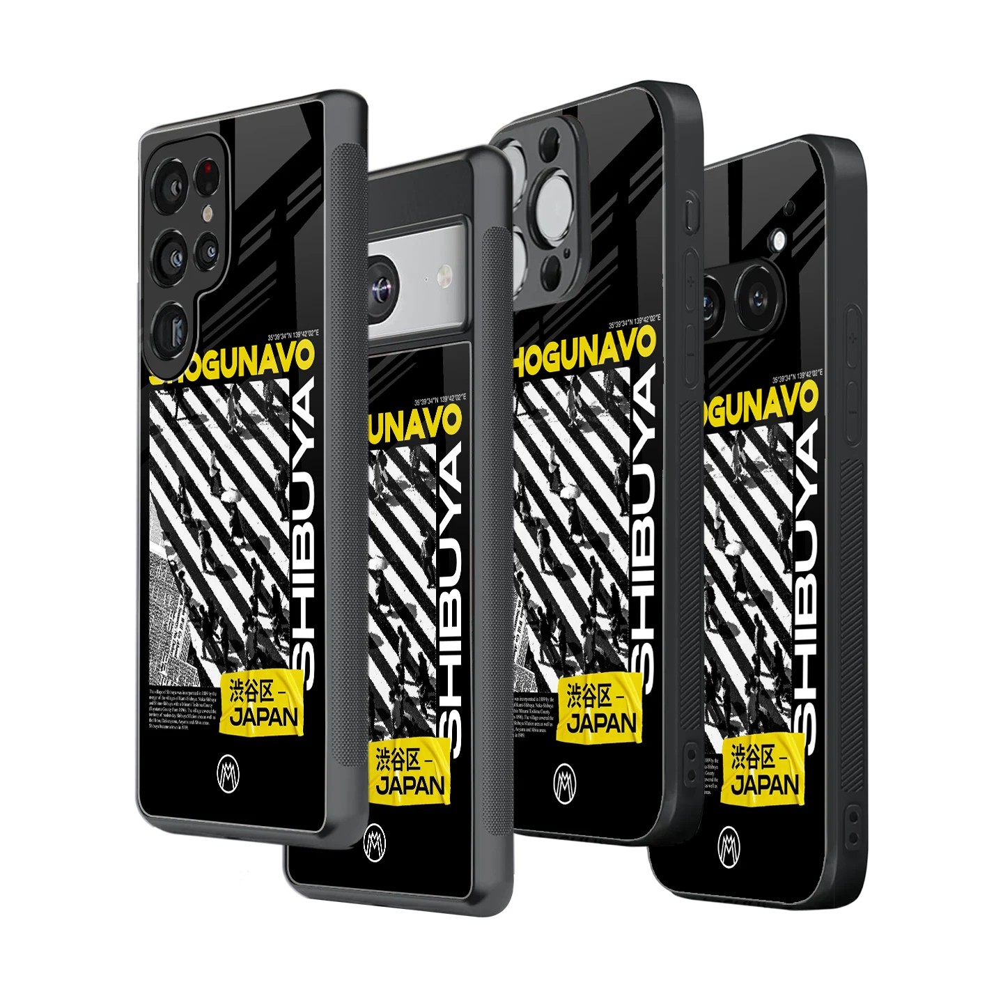 Stylish Glass Back Case for All Smartphones – iPhone, Samsung, OnePlus, Pixel, Redmi, Oppo, Vivo, Motorola