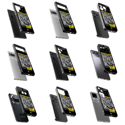 Durable Glass Back Mobile Case for iPhone, Samsung, OnePlus, Google Pixel, Redmi, Vivo, Oppo