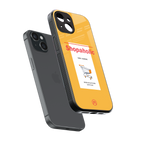 shopaholic back phone cover | glass case for iphone 13 mini