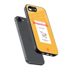 shopaholic back phone cover | glass case for iphone 16e