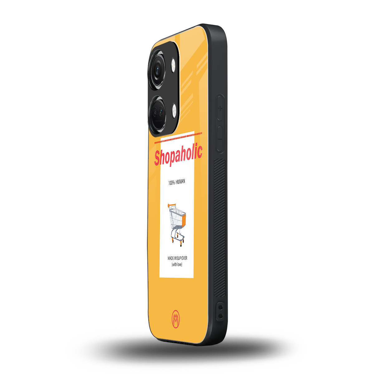 shopaholic back phone cover | glass case for oneplus nord 3