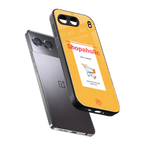 shopaholic back phone cover | glass case for oneplus nord 4