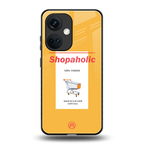 shopaholic back phone cover | glass case for oneplus nord ce 3