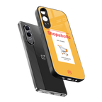 shopaholic back phone cover | glass case for oneplus nord ce 4 lite