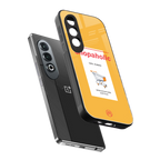 shopaholic back phone cover | glass case for oneplus nord ce 4