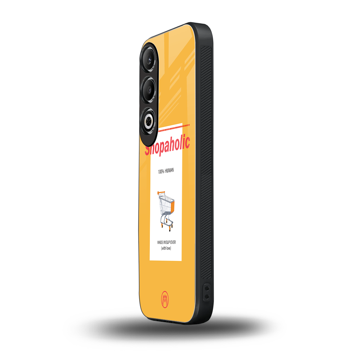 shopaholic back phone cover | glass case for oneplus nord ce 4