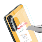 shopaholic back phone cover | glass case for oneplus nord ce 4