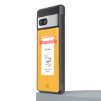 shopaholic back phone cover | glass case for Google Pixel 7