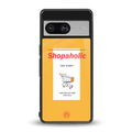 shopaholic back phone cover | glass case for Google Pixel 8