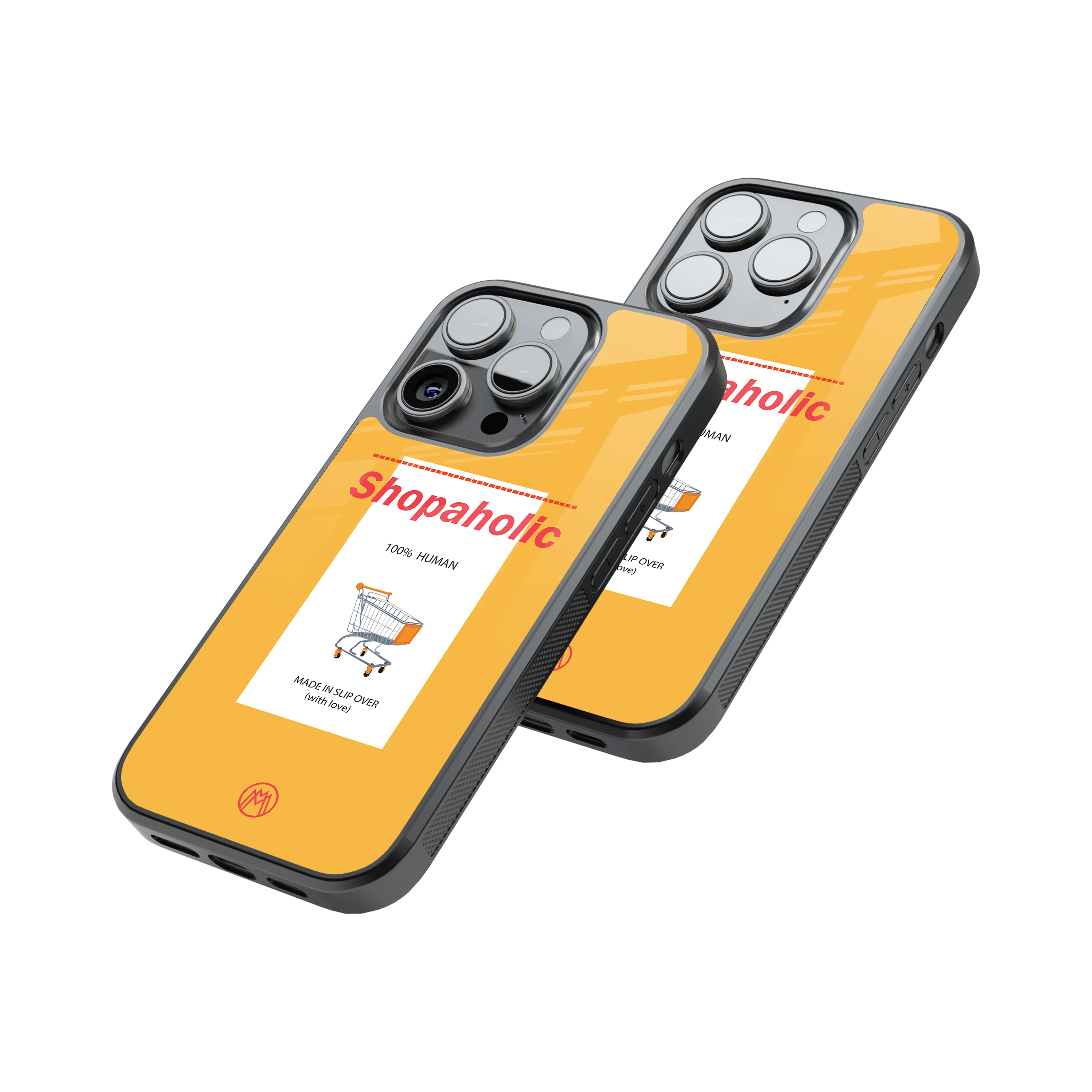 Protective Glass Back Phone Case Compatible with iPhone, Samsung, OnePlus, Pixel & More