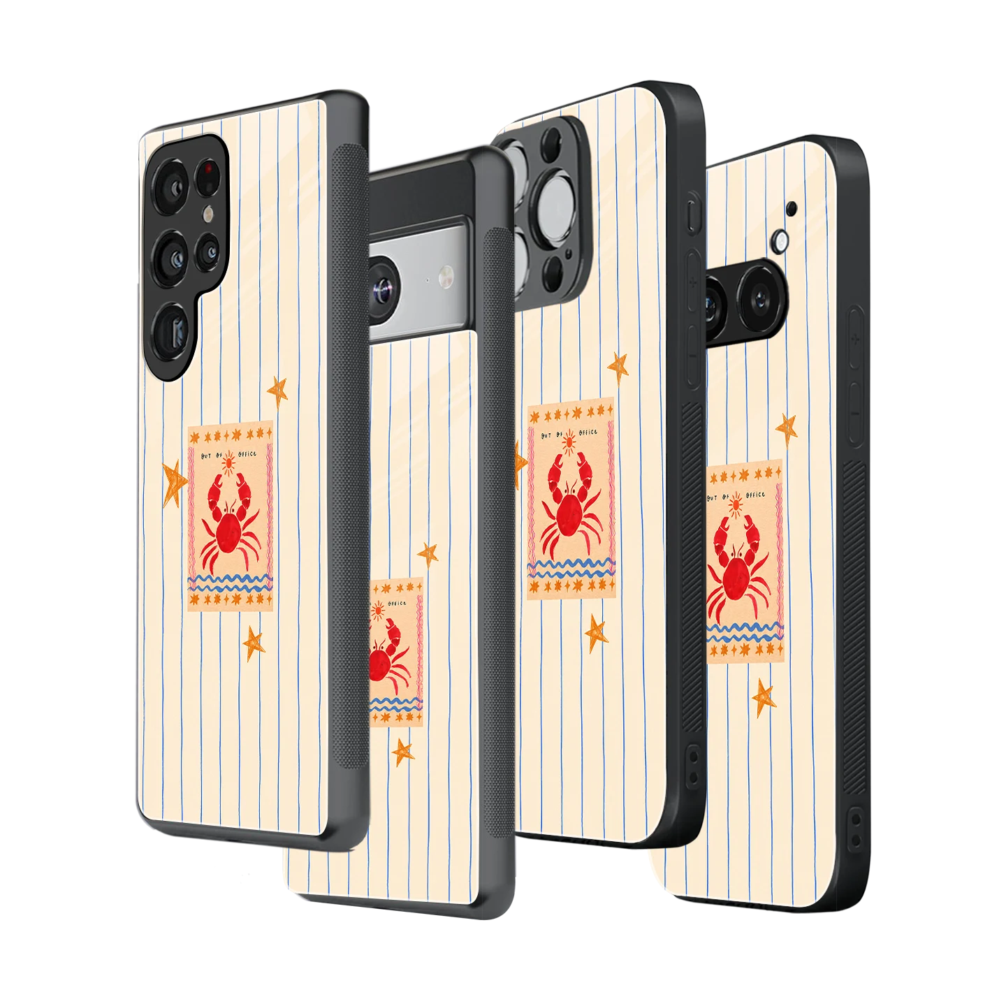 Stylish Glass Back Case for All Smartphones iPhone, Samsung, OnePlus, Pixel, Redmi, Oppo, Vivo, Motorola