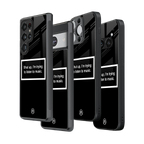 Stylish Glass Back Case for All Smartphones – iPhone, Samsung, OnePlus, Pixel, Redmi, Oppo, Vivo, Motorola
