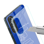 sick skateboarder blue doodle back phone cover | glass case for oneplus nord ce 4
