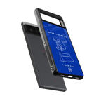 sick skateboarder blue doodle back phone cover | glass case for Google Pixel 6A