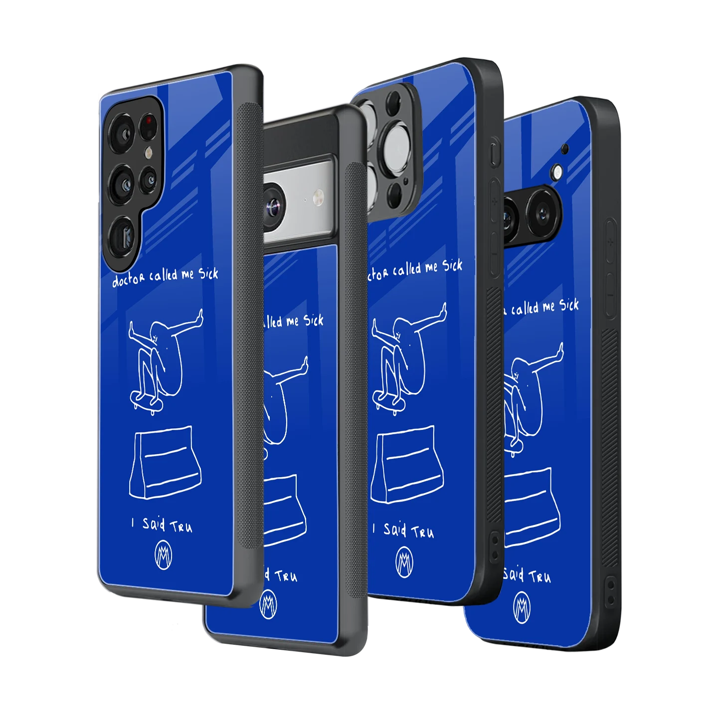 Stylish Glass Back Case for All Smartphones – iPhone, Samsung, OnePlus, Pixel, Redmi, Oppo, Vivo, Motorola