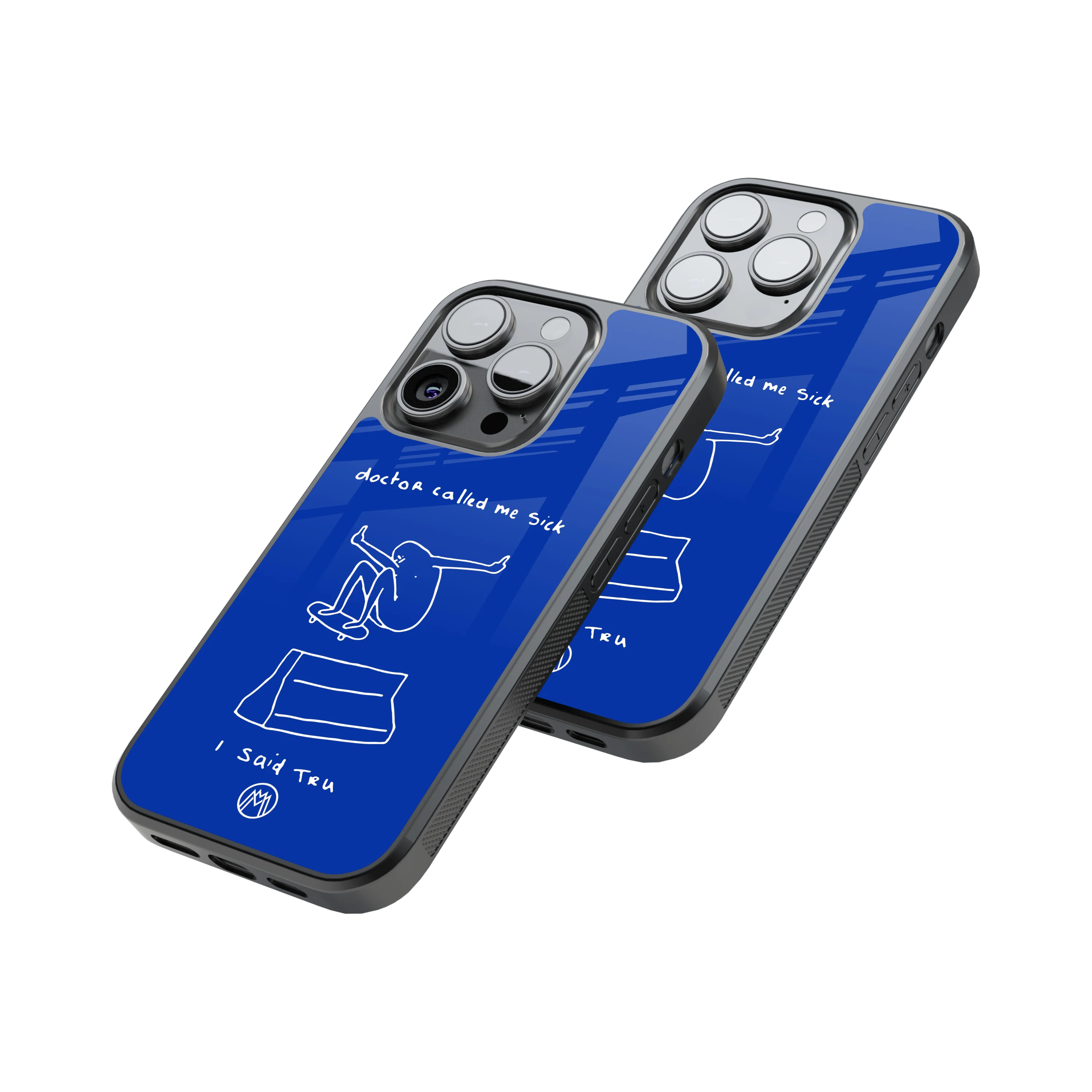 Protective Glass Back Phone Case Compatible with iPhone, Samsung, OnePlus, Pixel & More