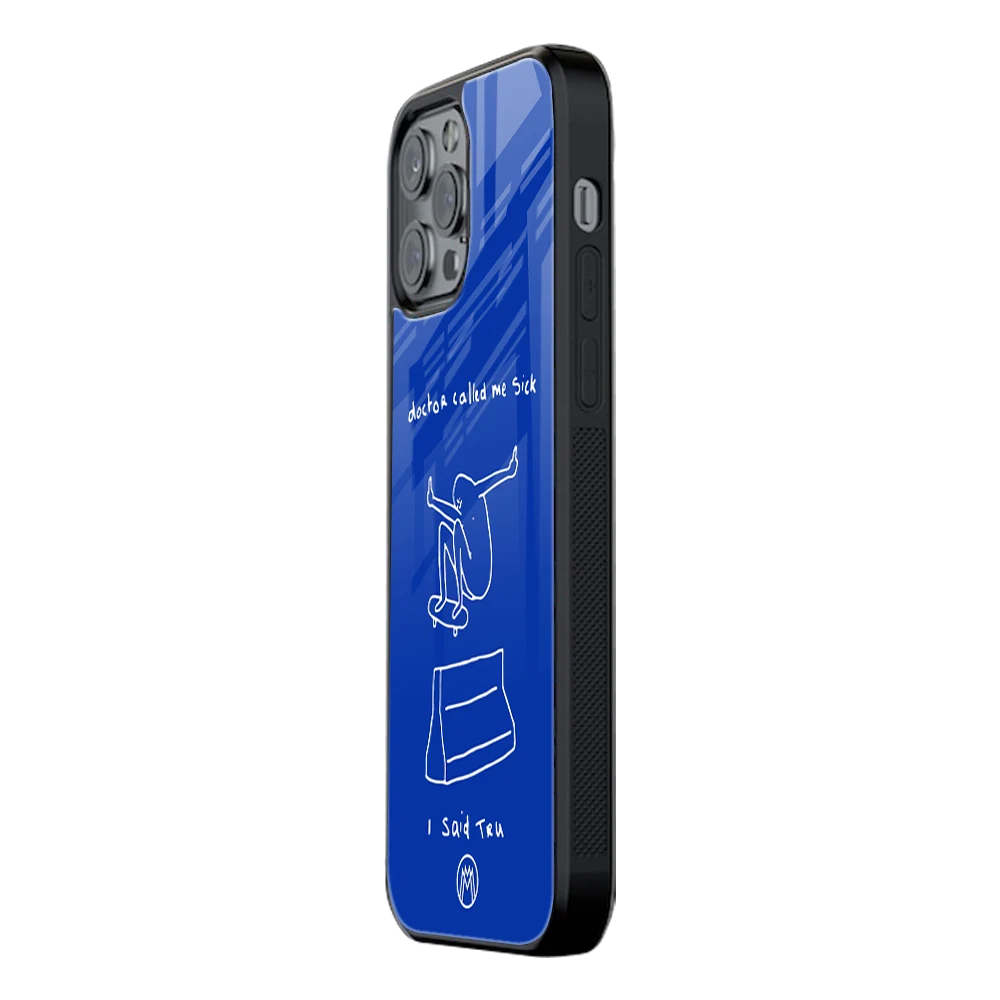 Slim Glass Back Phone Case for Multiple Brands – iPhone, Samsung, Redmi, OnePlus, Oppo, Vivo