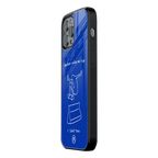 Slim Glass Back Phone Case for Multiple Brands – iPhone, Samsung, Redmi, OnePlus, Oppo, Vivo