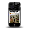 side hustle back phone cover | glass case for iphone 13 mini