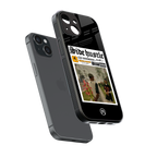 side hustle back phone cover | glass case for iphone 13 mini