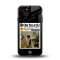 side hustle back phone cover | glass case for iphone 13