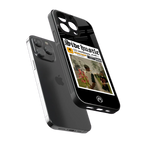 side hustle back phone cover | glass case for iphone 16 pro max