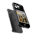 side hustle back phone cover | glass case for iphone 16 pro