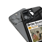 side hustle back phone cover | glass case for iphone 16 pro