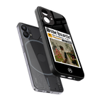 side hustle back phone cover | glass case for nothing phone 1