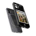 side hustle back phone cover | glass case for nothing phone 2