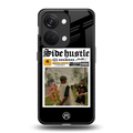 side hustle back phone cover | glass case for oneplus nord 3