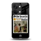 side hustle back phone cover | glass case for oneplus nord 3