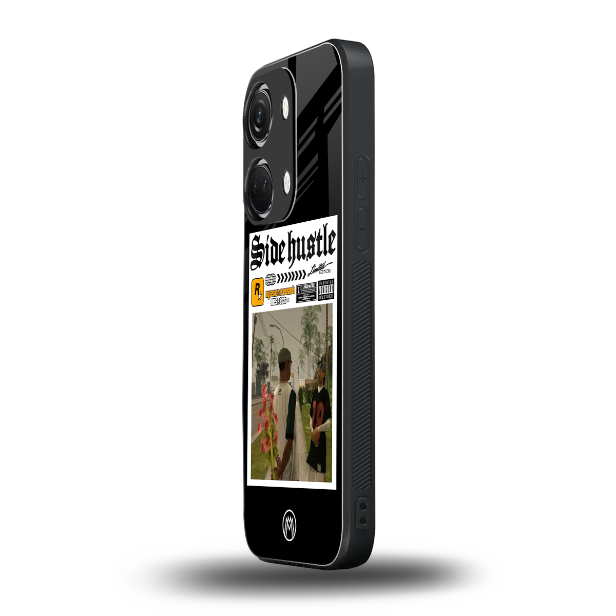 side hustle back phone cover | glass case for oneplus nord 3