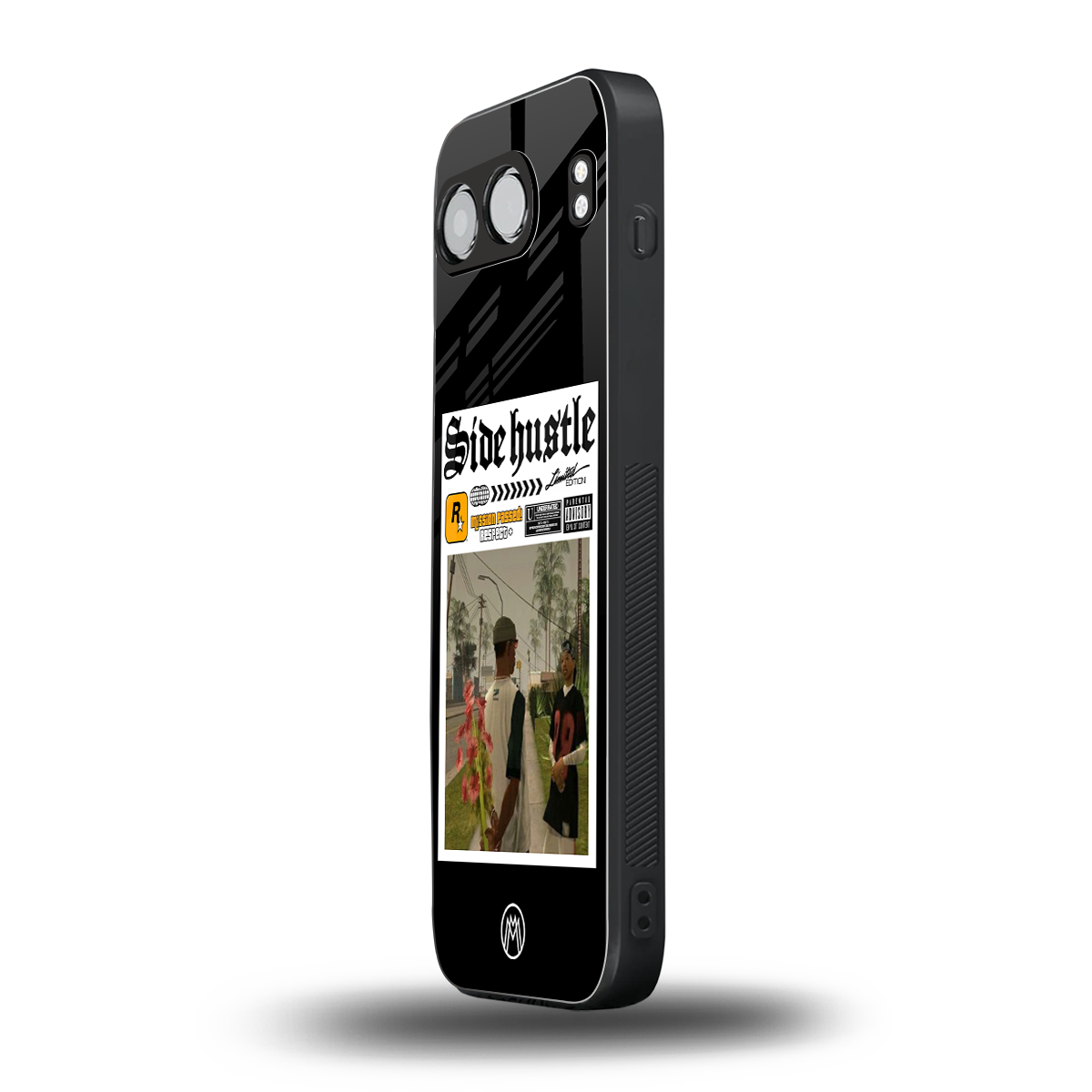 side hustle back phone cover | glass case for oneplus nord 4