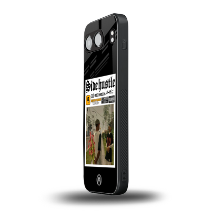 side hustle back phone cover | glass case for oneplus nord 4
